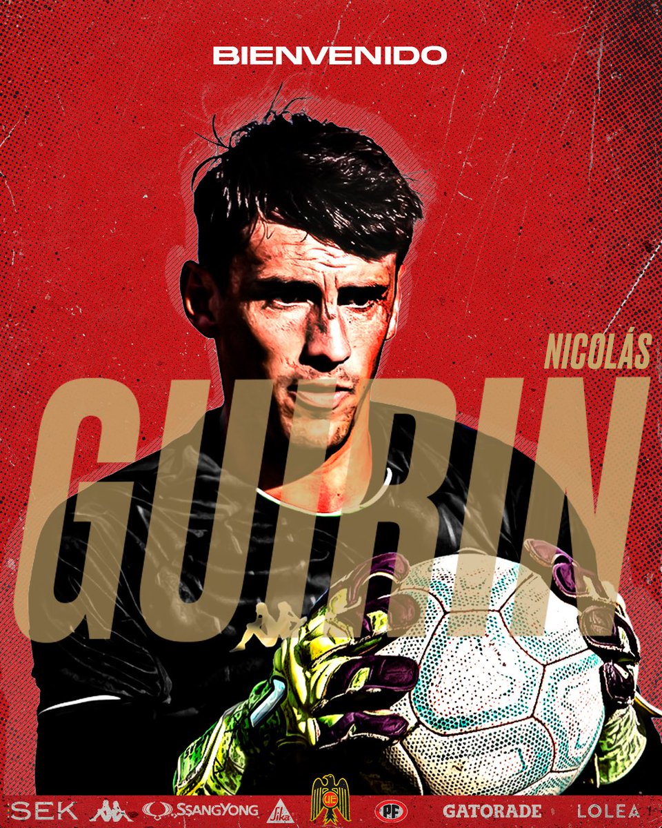 UEoficial's tweet photo. ¡Bienvenido al Rojo de Independencia, Nico! 🧤🇺🇾
El arquero uruguayo de 28 años, Nicolás Guirín, es oficialmente refuerzo de @UEoficial. https://t.co/gc3O9xZIyQ