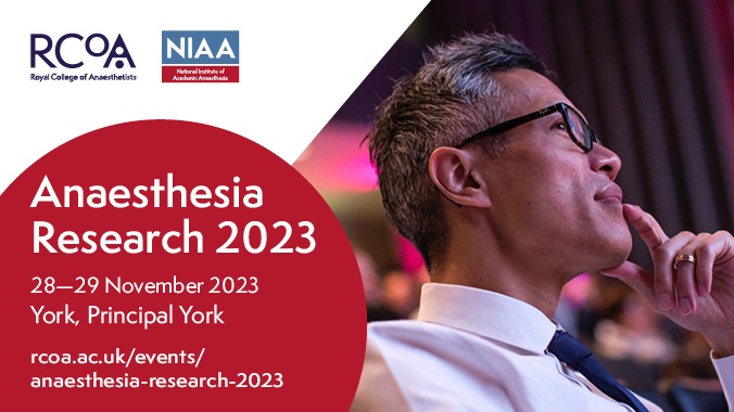 📆Join us in York next month for the highlight of the anaesthesia research calendar. 

The Anaesthesia Research conference showcases the best research in anaesthetic, perioperative, scientific, health services and clinical trials.

🎟️BOOK NOW: ow.ly/rknV50PSvEL