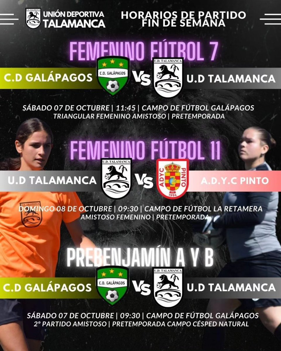 Horarios de los partidos fin de semana