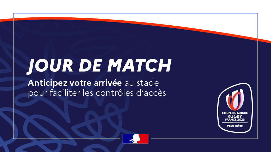 #RWC2023 #FRAvITA 🇫🇷🇮🇹 Vivez la Coupe du monde de rugby en toute sérénité ! ℹ️ Infos pratiques : onlymoov.com/trafic/detail/…