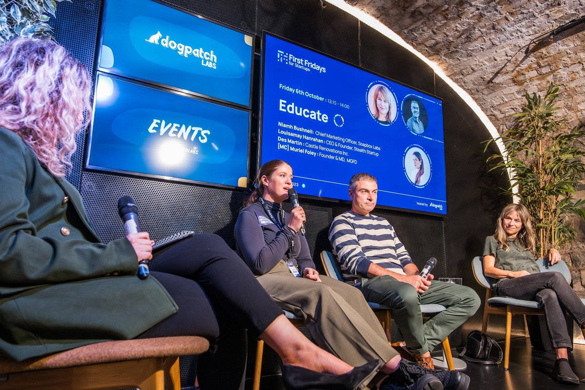 Absolutely BLOWN away by the Marketing Strategy panel at #FirstFridays 🤯 So many tips for shoe-string startup budgets

💥 Be yourself, quirks and all - vulnerability resonates
💥 Experiment - get better instincts
💥 Hallucination? Or customer truth?

📽️ crowdcast.io/c/firstfridays…