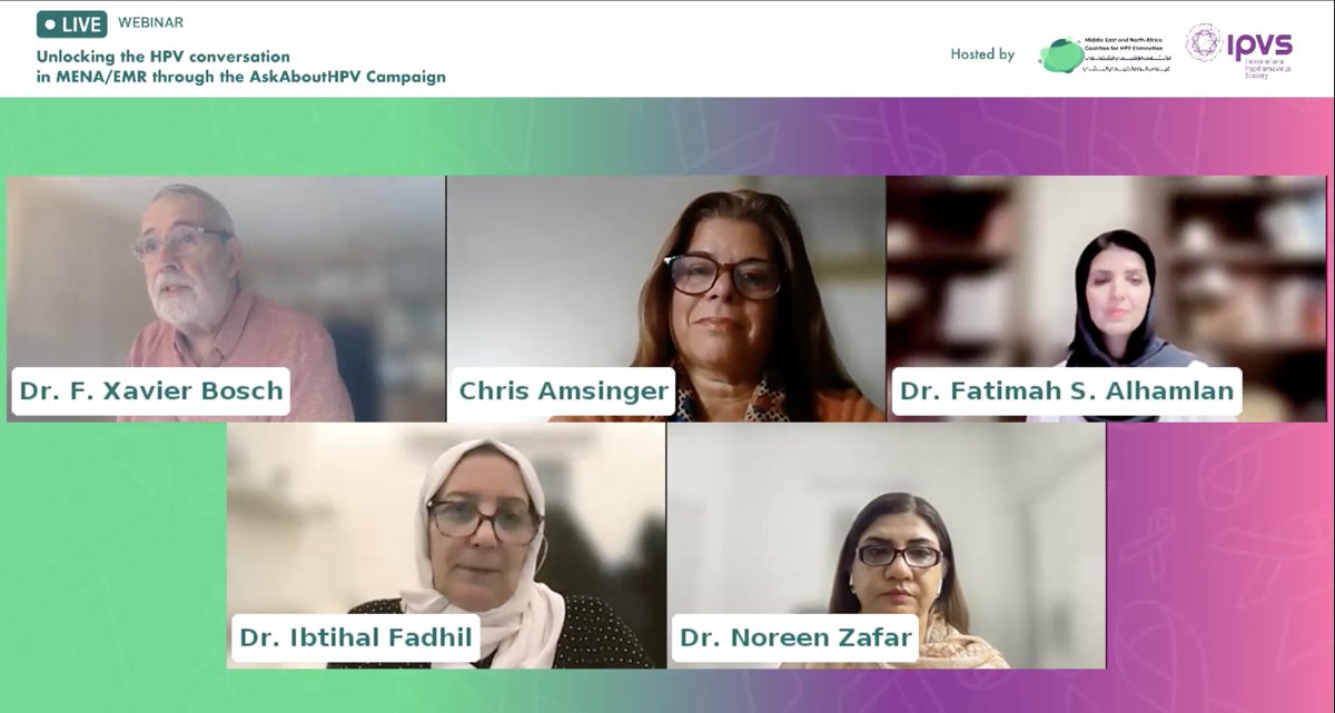 MENA Coalition for HPV Elimination tweet media