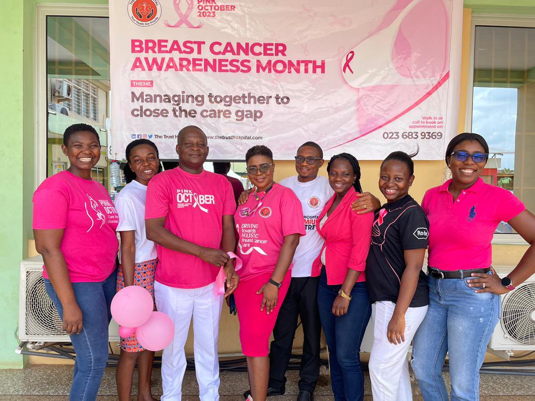 TheTrustHosp's tweet photo. #teamadenta
#trustgoespink
#pinkoctober2023
#breastcancerawareness
#managingtogether
#closingthecaregap https://t.co/5oSonACa3u