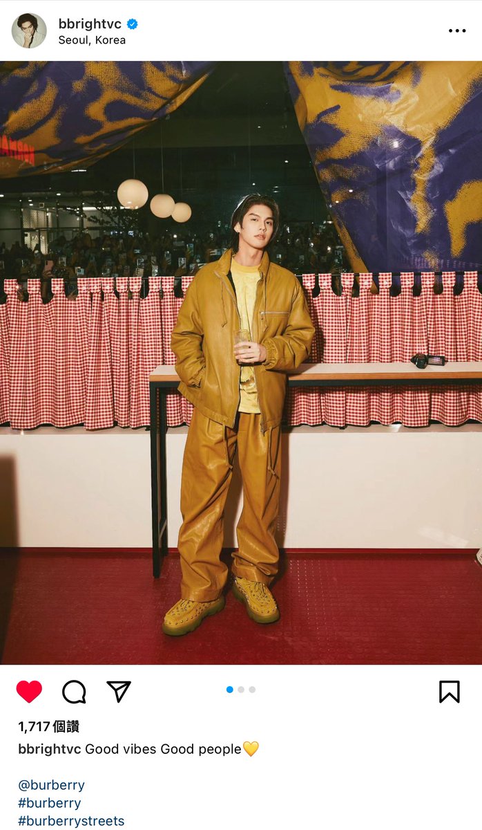 __opywpy__'s tweet photo. Bright IG🔥

Burberry Bright In Seoul 
#BurberryStreetsxBRIGHT 
#BurberryStreets 
#Burberry 
#bbrightvc https://t.co/UXabwnOxAr