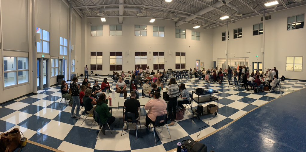 Engage, Enrich and Empower. A great day of collaboration with Special Education, SLP’s, Social Work and EA’s.