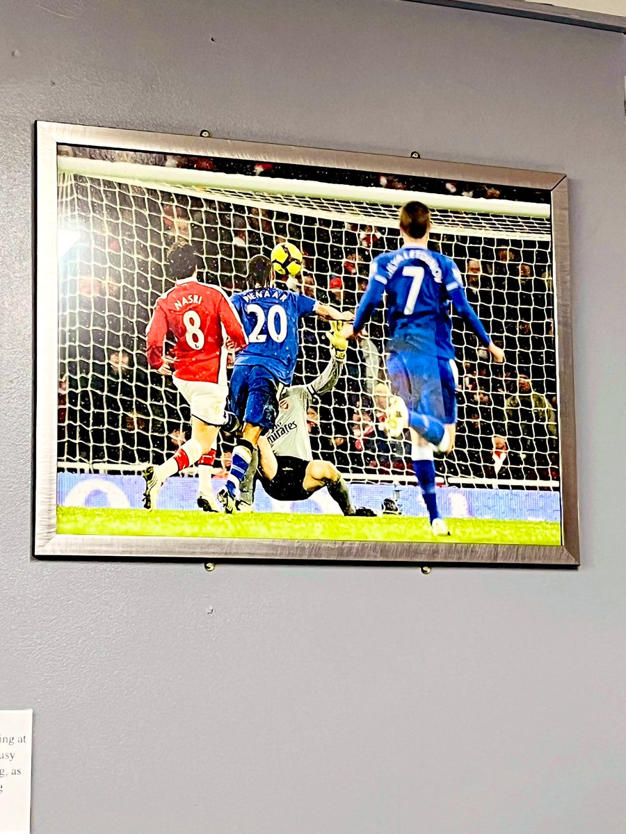 Love this picture in the Goodison Road cafe 👌🏻😮‍💨🥶 #EFC