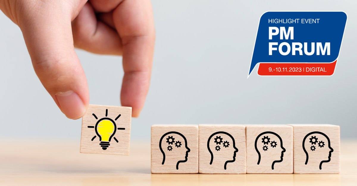Innovieren und inspirieren im neuen 𝗧𝗵𝗶𝗻𝗸 𝗧𝗮𝗻𝗸 𝗳𝗼𝗿 𝗣𝗿𝗼𝗳𝗲𝘀𝘀𝗶𝗼𝗻𝗮𝗹𝘀 auf dem PM Forum Digital!

Hier sind nicht nur Expertenwissen, sondern kreative Ideen zu brennenden Themen unserer Zeit gefragt.

Tickets unter: pm-forum.de/teilnehmen/

#GPM_IPMA #pmforum