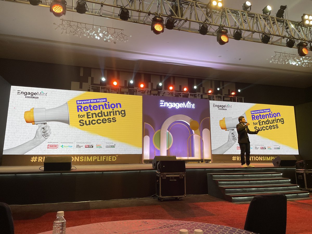Anshika71338145's tweet image. #webengage #engagemint2023 Great insights, amazing connections, extremely inspiring!!