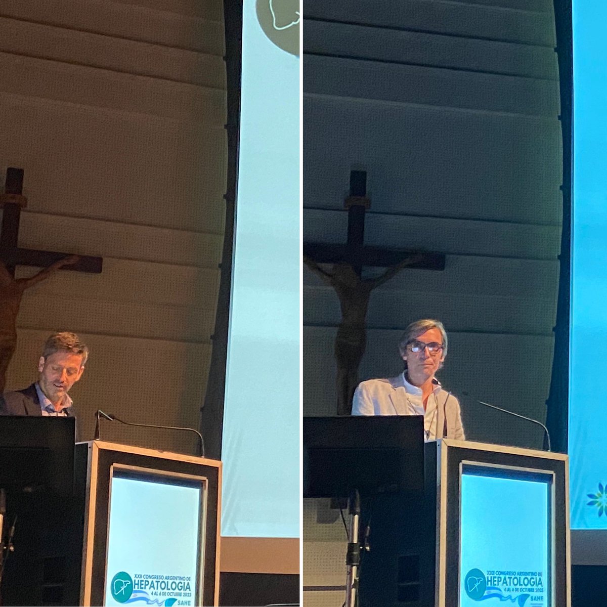 Gran mañana de Hepatitis B en el Congreso de Hepatología <a href="/SAHEpatologia/">Sociedad Argentina de Hepatologia</a> con <a href="/sebas_marciano/">Sebastian Marciano</a> y <a href="/MMendizabalMD/">Manuel Mendizabal</a>!!! 👏🏻