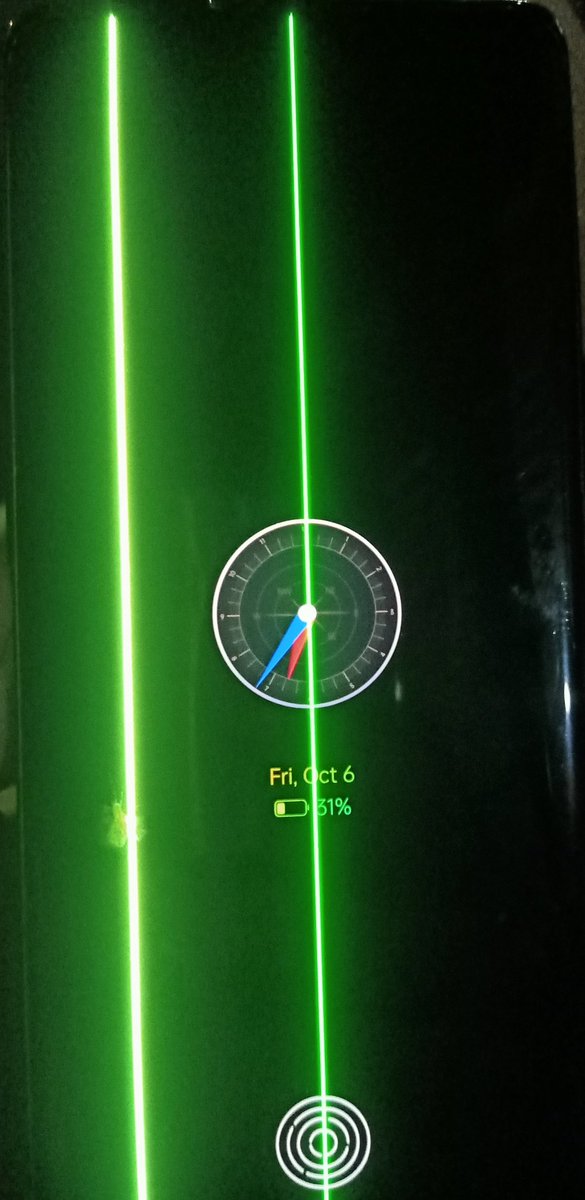 Dear @oppo @OPPOCareIN @OPPOCareGlobal my #reno5pro
Got 2 green line on screen after a software update, there is no physical damage to the screen. Can you help me with this l.
#OPPO #opporeno5pro #oppogreenline #greeline #screen #softwareupdatebug
CC: @tech_burner @TrakinTech
