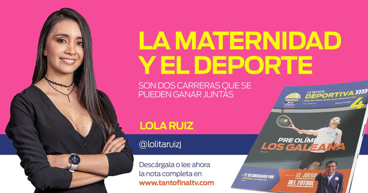 Mi segundo artículo en tantofinaltv.com ☺️.

Feliz de colaborar para <a href="/ComuniRunners/">Comunirunners</a> con experiencias y vivencias que puedan motivar a más mujeres a unirse a este hermoso mundo del deporte 💪