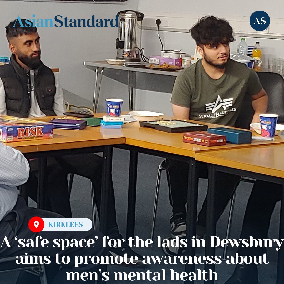 📰 Dewsbury's 'Lads Lounge' provides a unique sanctuary for men to tackle loneliness and discuss #mentalhealth . Read the full story here: shorturl.at/fGUWY