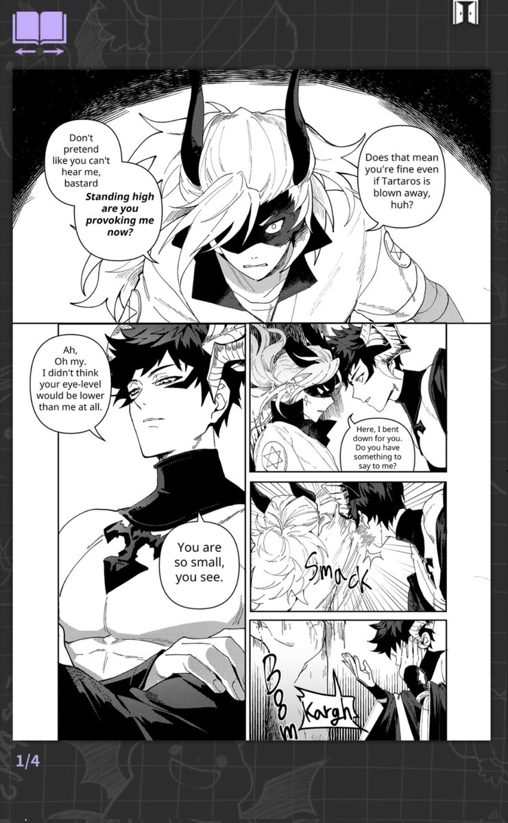 Mammon comic spoiler ?? /// THESE 2 R LEGIT SO FUNNY😭😭😂