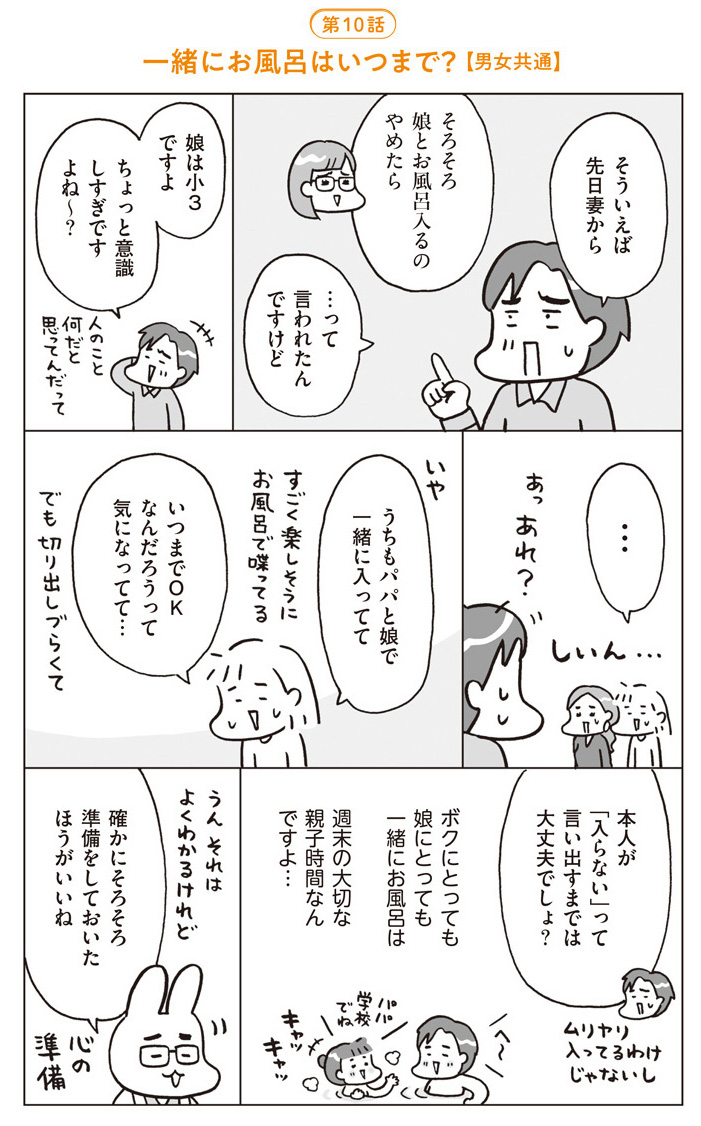 子どもと一緒にお風呂は…何歳まで? (1/2)