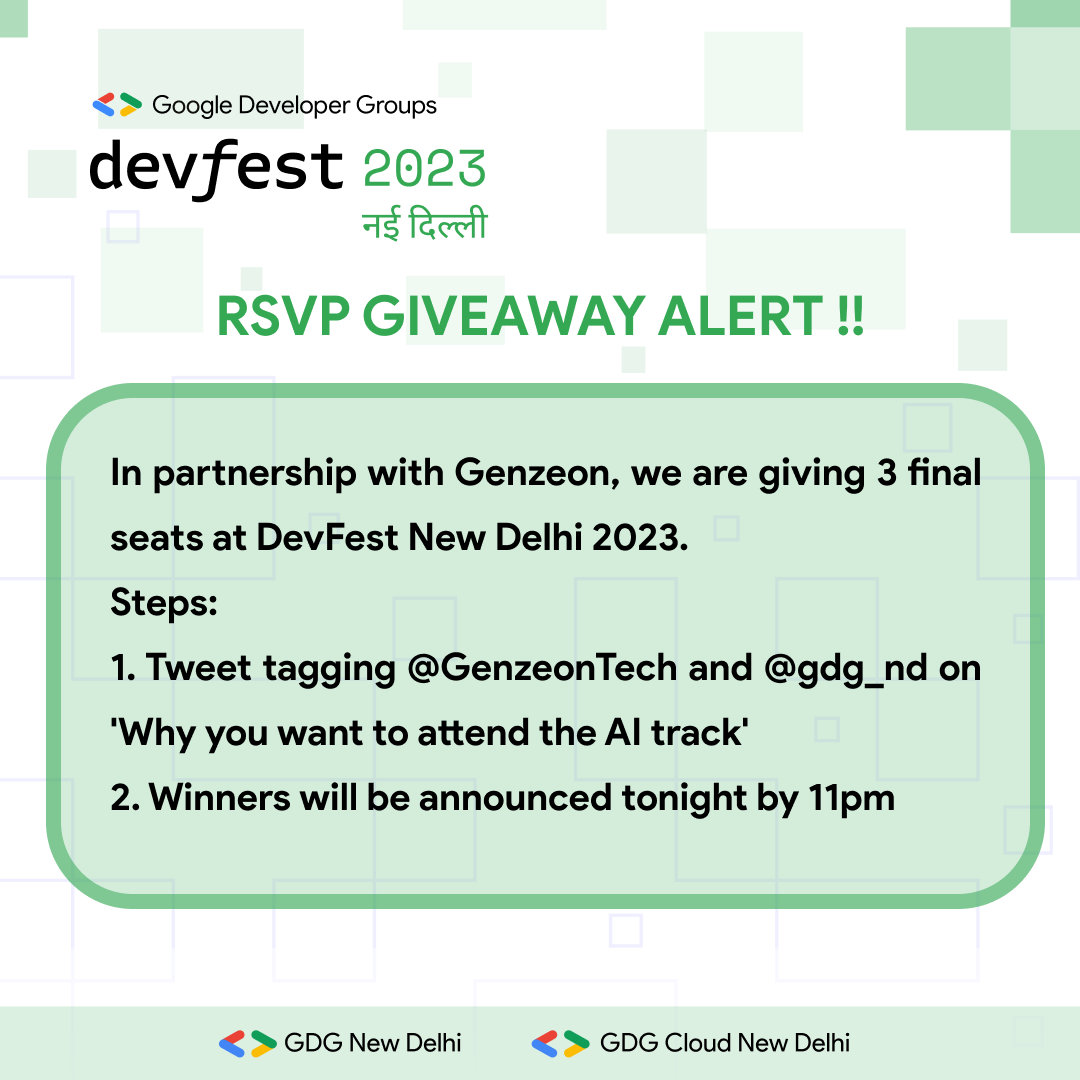 GDG New Delhi tweet media