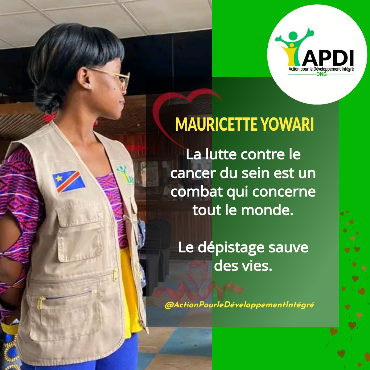 apdi_le10289's tweet image. OCTOBRE ROSE 

Le dépistage sauve des vies !📌

@MauricetteYowa7

#APDI
#octobrerose 
#cancerdusein