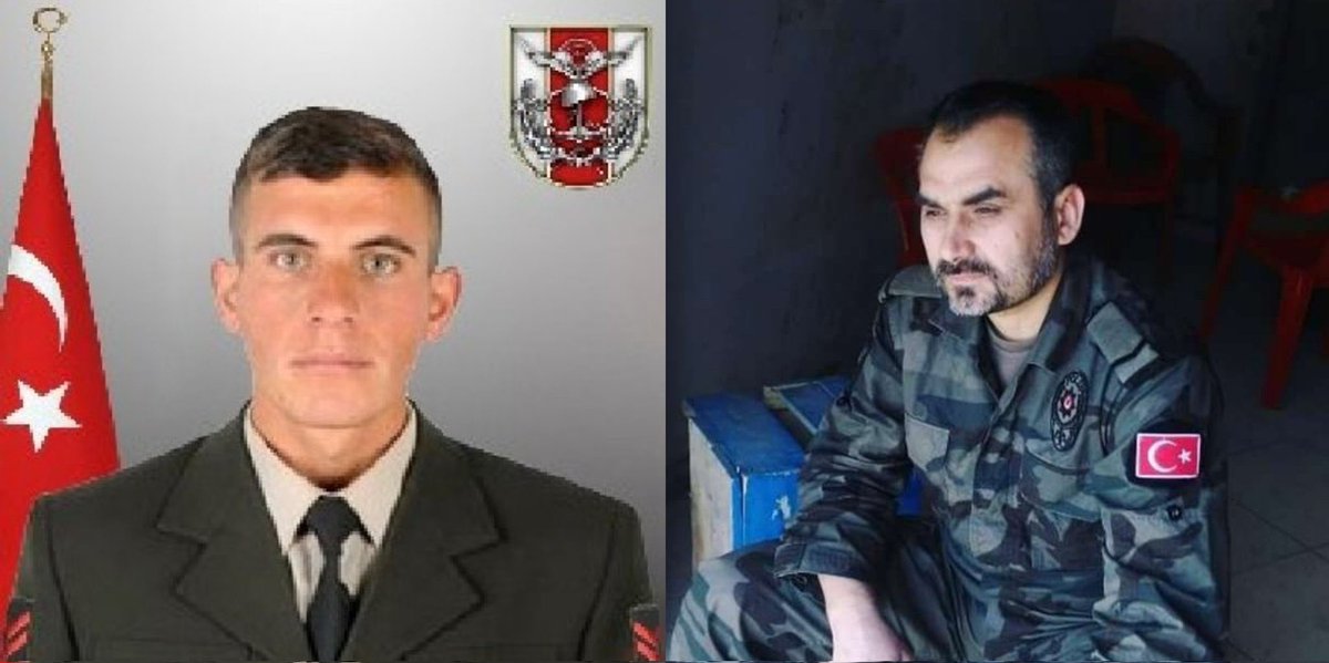 Pençe-Kilit Operasyonu bölgesinde yaralanıp tedavi gördüğü hastanede şehit olan kahraman mehmetçiğimiz Recep Parlak’a ve Barış Pınarı Harekatı’nda şehit olan kıdemli baş polis memurumuz Hüseyin Şimşek’e Allah’tan rahmet, kederli ailelerine sabırlar diliyorum. 

Aziz milletimizin