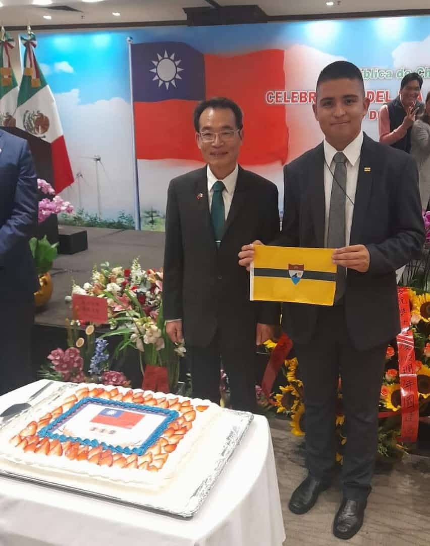 Liberland_org's tweet photo. 🤝 Strengthening diplomatic ties in Mexico 🇲🇽! Liberland joins Taiwan's 112th Anniversary celebration. Honored by Ambassador Armando Cheng 🇹🇼 &amp; reps from various countries. Greetings to all! Our work carries on. 💼🌍 #Diplomacy #Liberland" https://t.co/kAtuB6rs7s