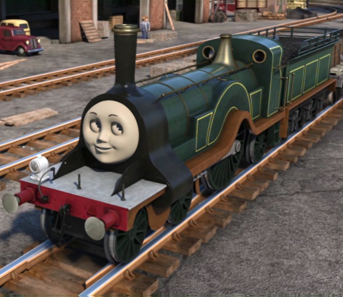 JosCastroRamos2's tweet photo. Happy 20th birthday to Emily the emerald engine when she was fully introduced in the opening of Season 7! ππππ
#ThomasAndFriends #EmilytheEmeraldEngine https://t.co/HGaGUZaiiG