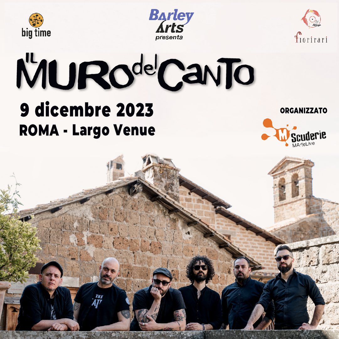 Aperte le prevendite per Il Muro del Canto al Largo Venue il 9 dicembre!
Prendi subito i biglietti, non rischiare il sold out!
oooh.events/evento/il-muro…

#OOOHEvents #IlMurodelCanto #Roma #LargoVenue