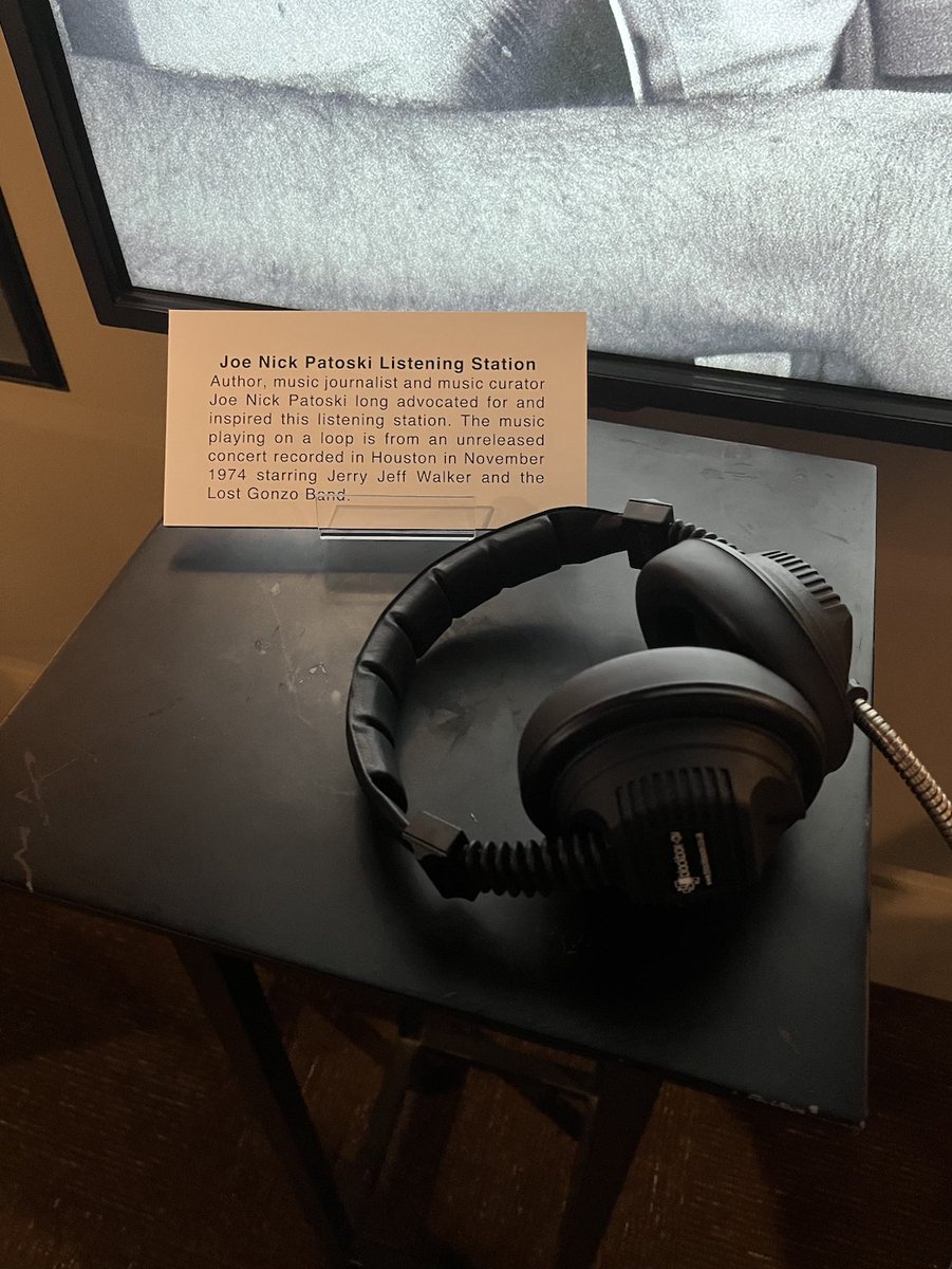 TheWittliff's tweet image. Playing over the speakers in our newest exhibit, you can listen to a never-before-heard recordings from Viva Terlingua as well as a listening station with an unreleased concert with Jerry Jeff Walker and the Lost Gonzo Band from 1974!#TXST #AlkekLibrary #TheWittliff
