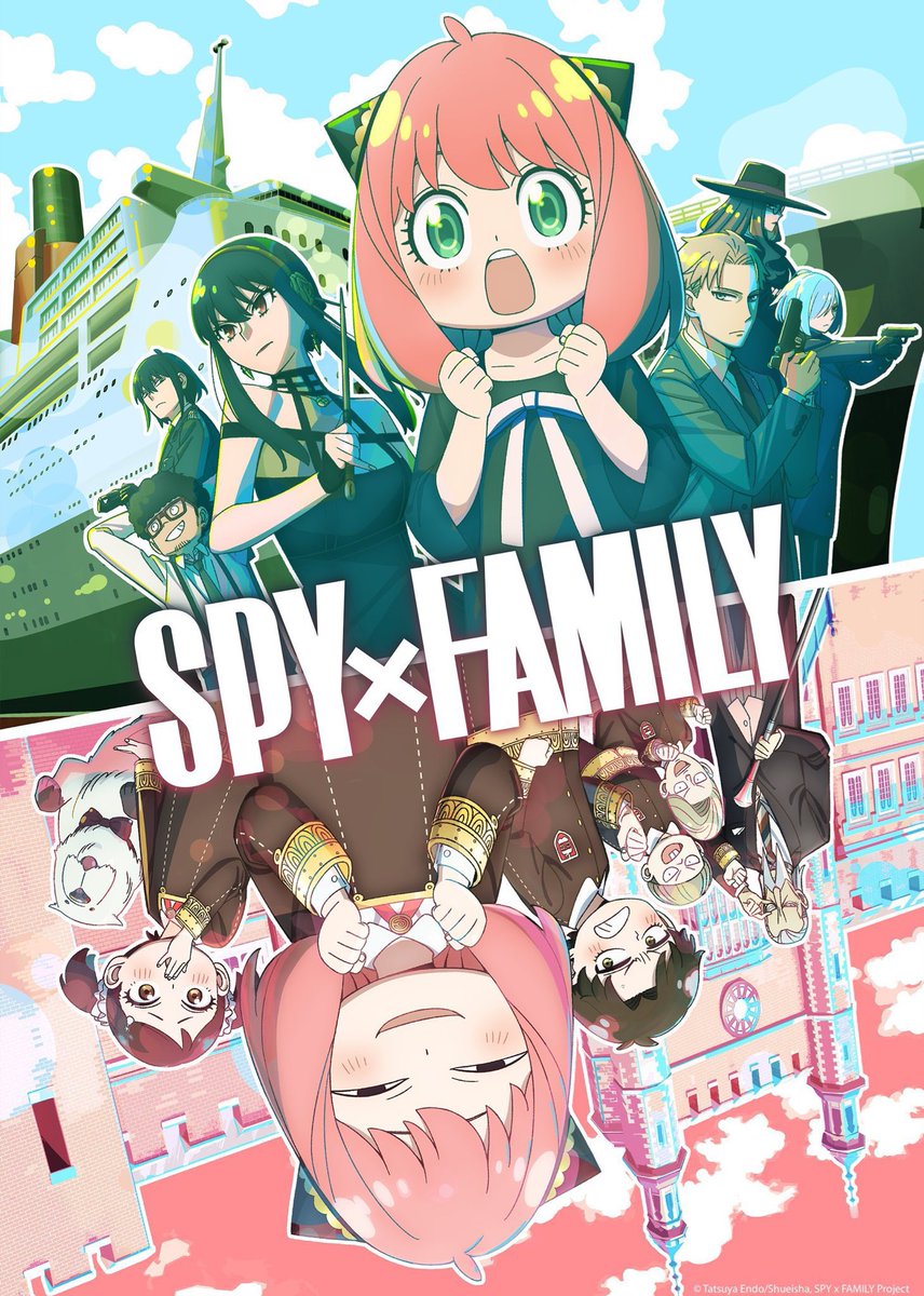 Inku_fr's tweet photo. LA SAISON 2 DE L’ANIME SPY X FAMILY COMMENCE DEMAIN À 17H30 SUR CRUNCHYROLL ! https://t.co/mOcaPzOthW