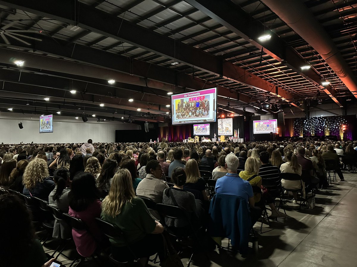 OttCatholicSB's tweet photo. Our Director of Education @TDOttawa, addressing our OCSB staff, sharing his family roots, community, deep learning and Strategic Commitments for our Board. #ocsbCCDay #ocsbHope #ocsbLeadership https://t.co/THk9LfoZXM