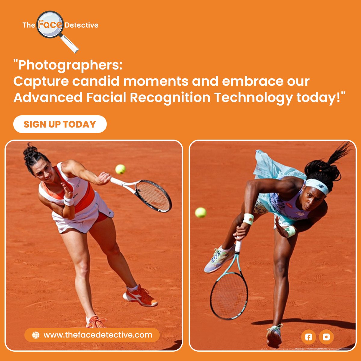 face_detective's tweet image. Photographers, seize the power of lens! 
Embrace the future with our Facial Recognition Technology. 
Join us at thefacedetective.com/signup 

#FacialRecognition #TheFaceDetective #facedetectionsoftware #facedetective #facedetectiontechnology #freelancerphotographer #eventphotographer