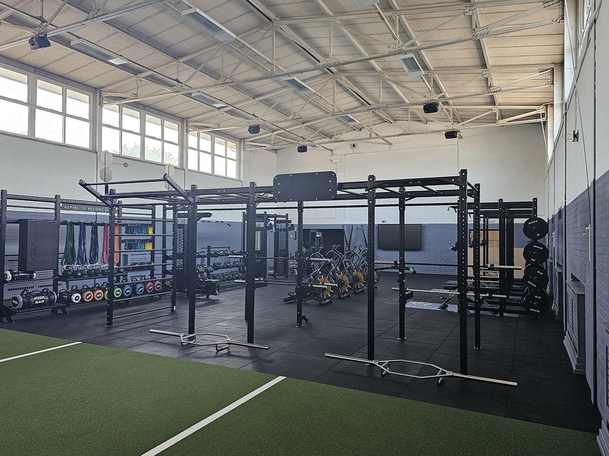 Friday feel good coming up... welcome to our new Performance and Conditioning Centre of Excellence!! And yes, this was the old gym.  WOW!