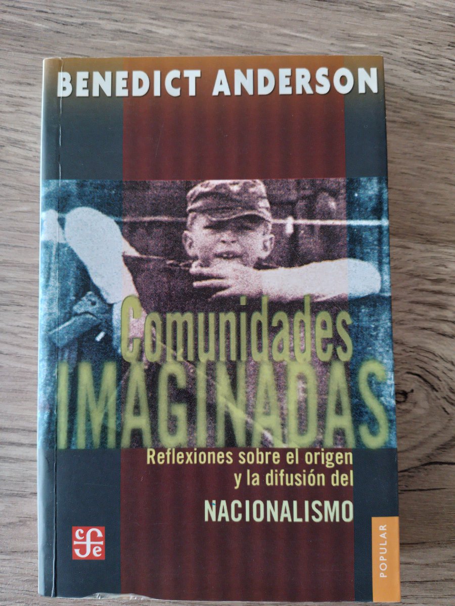 alemoreamdp's tweet image. Hace 40 años se publicaba Comunidades Imaginadas. La edición en español es del 93. En el 92, Chiaramonte y Teran entrevistan a Halperin y le preguntan por la Nación. La respuesta, además de encerrar una discusión con Chiaramonte, es un homenaje a Anderson.