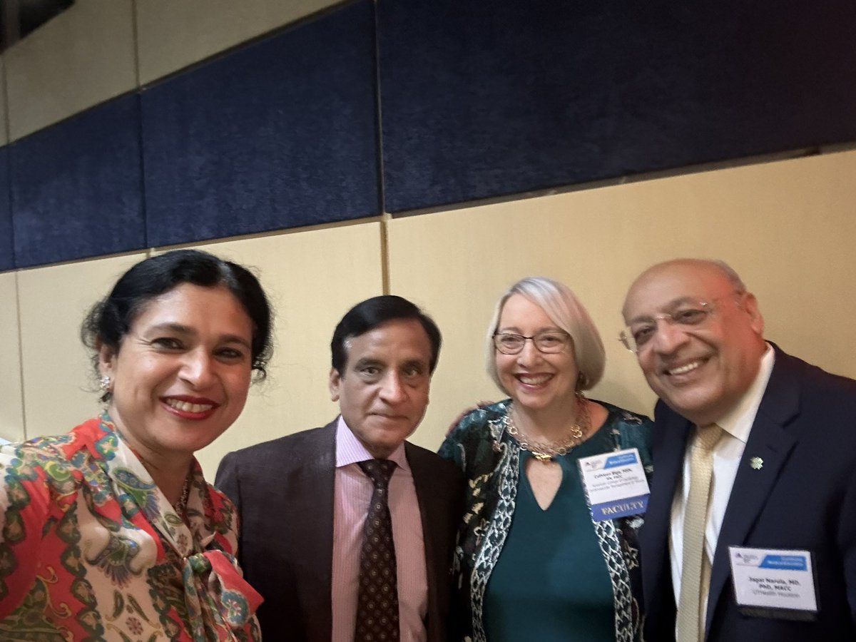 What an Honor to participate with such amazing cardiologists-at the Top Ten Conference-congrats to the Directors Drs. Sharma, Narula, and Kini. Amazing talks Drs. Fuster, Deepak Bhatt @ACCinTouch