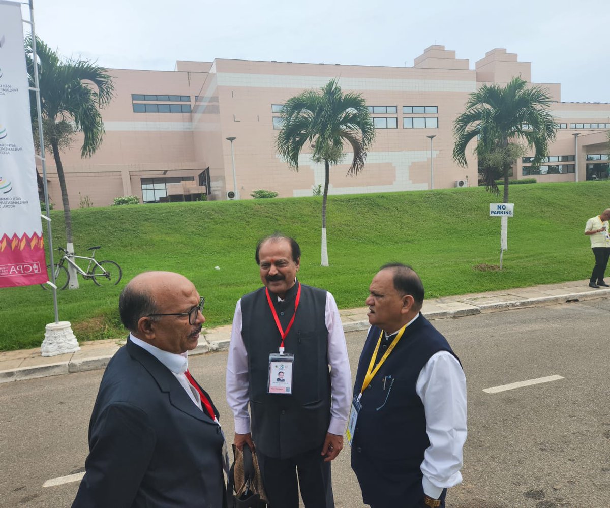 SunilSingh_BJP's tweet image. Team Jharkhand, India
Under the Leadership of Hon’ble Assembly Spekar Shri Rabindra Nath Mahato , Shri C P Singh MLA, Shri Niral Purty MLA  and assembly officials Shri Atul Kumar at the 66th Commonwealth Parliamentary Conference in Accra, Ghana 🇬🇭 🇮🇳

#CPC2023 #66CPC 🇬🇭 🇮🇳…