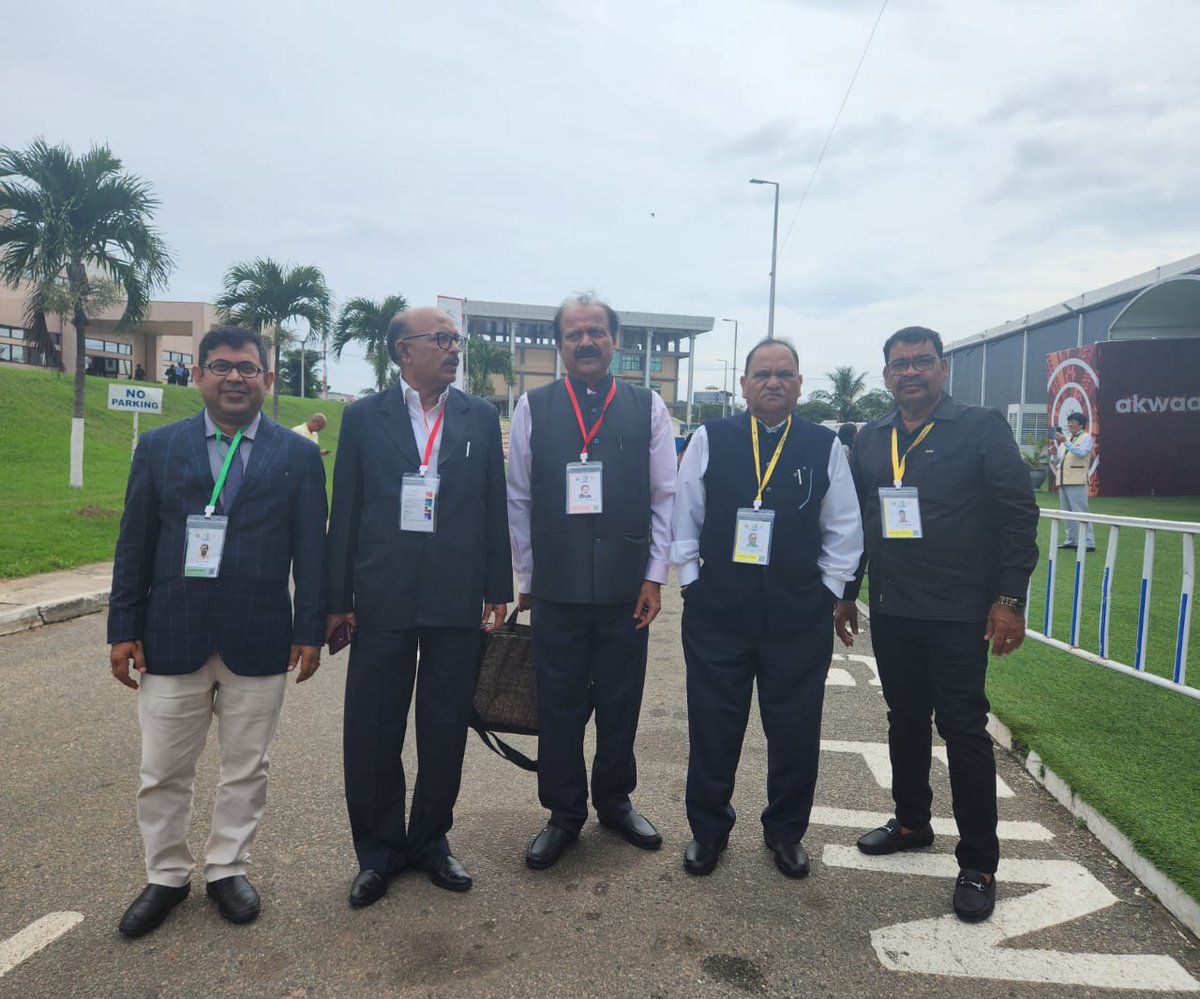 Team Jharkhand, India
Under the Leadership of Hon’ble Assembly Spekar Shri Rabindra Nath Mahato , Shri C P Singh MLA, Shri Niral Purty MLA  and assembly officials Shri Atul Kumar at the 66th Commonwealth Parliamentary Conference in Accra, Ghana 🇬🇭 🇮🇳

#CPC2023 #66CPC 🇬🇭 🇮🇳