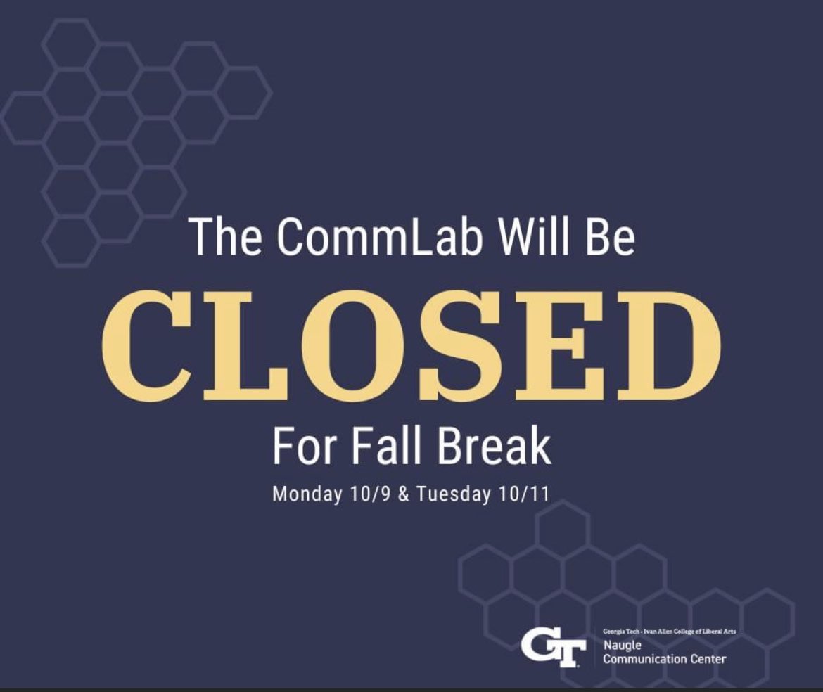 Naugle Communication Center at Georgia Tech (@commlabgt) on Twitter photo 