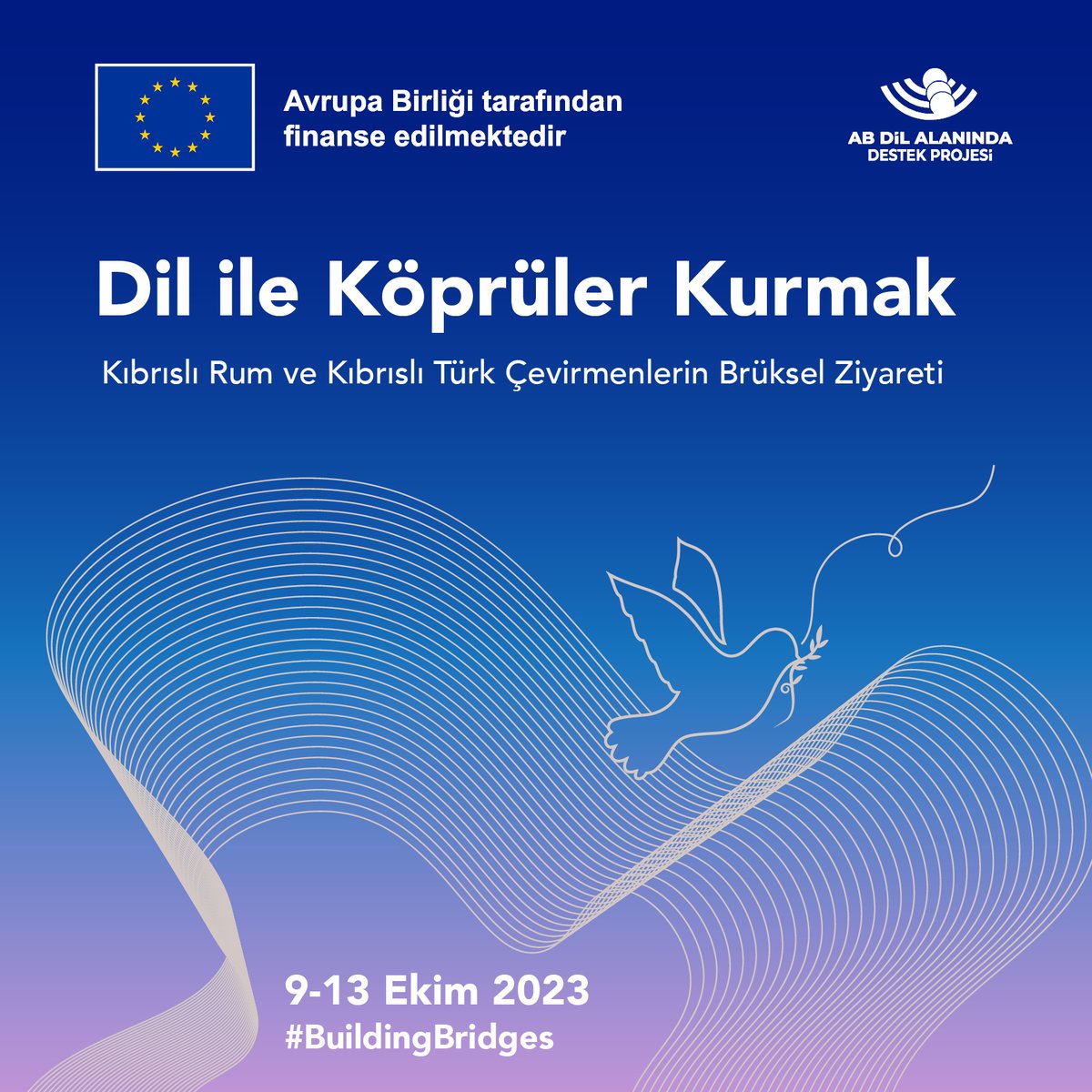 EU_LLP's tweet photo. Between 9 and 13th of October, the EU is organising a visit to the translation and the interpretation services of the European Union institutions for Greek Cypriot and Turkish Cypriot translators and interpreters #BuildingBridges #LanguageBuildsBridges #StrongerTogether https://t.co/b9JC9XmqcS
