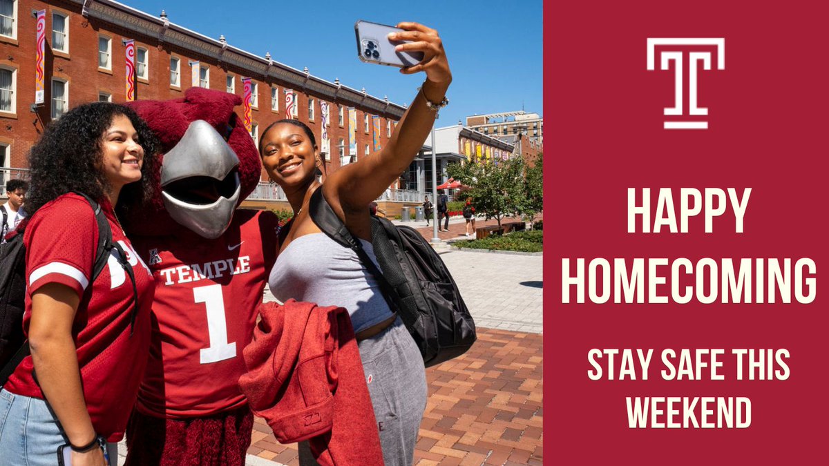 TU_Parking's tweet image. Wishing everyone a happy and safe Homecoming Weekend 🍒 #cherryon #templemade