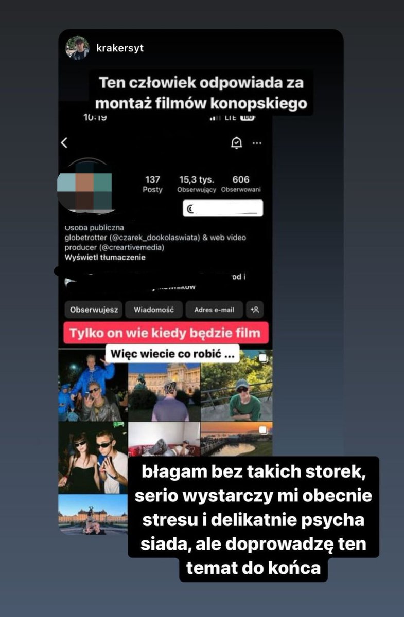 Likeup202's tweet photo. Co to znaczy kurwa "więc wiecie co robić...", gość ledwo zipie bo zapierdala żeby dokończyć film konopa i był on zajebiście zrobiony to wy go jeszcze męczyć chcecie?
Wywieranie na nim takiej presji to nie jest dobry pomysł /:

#PandoraGate #konopsky https://t.co/KzSVBsIibu