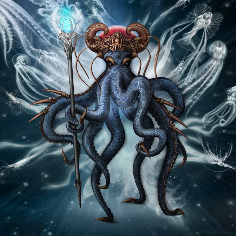 Dy'Nae carries the Sceptre of Divine Guidance, allowing to summon fragmented memories of her ancestors. Summoning the Soul Well power, she wields the power of her fallen comrades as a weapon, allowing them to find vengeance after their physical destruction.

Dy'Nae #231 is