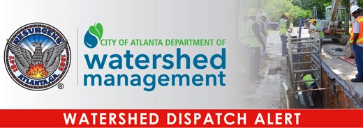 Crews turned off a six-inch main to repair a main break at 501 Connell Avenue SW (Metropolitan Pkwy SW). Water service has been temporarily interrupted, affecting one mobile home, and two hydrants. We will provide additional updates. #DWMatWork #ATLWatershed @AtlFireRescue