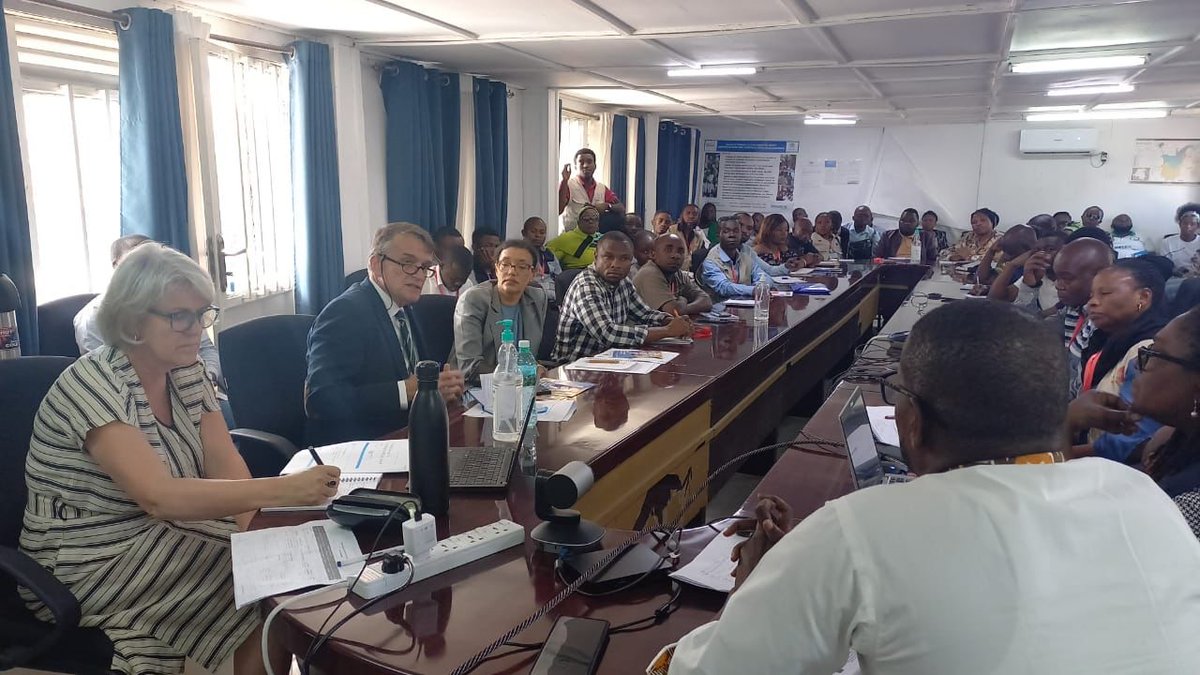 UN_OSCSEA's tweet photo. Special Coordinator, @CFSaundersUN @UN, met with the PSEA Networks, members of the UNCT and with civil society across eastern DRC, during the last 10 days, to discuss the importance of working together to end Sexual Exploitation and Abuse. #SayNoToSEA #UN #DRCongo
@UN_OSCSEA https://t.co/AgONxNwzRn