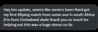 Shout out to Africa MK1 #MortalKombat1 

Thank you <a href="/WBGamesSupport/">WB Games Support</a> <a href="/mortalkombat/">Mortal Kombat 1</a>