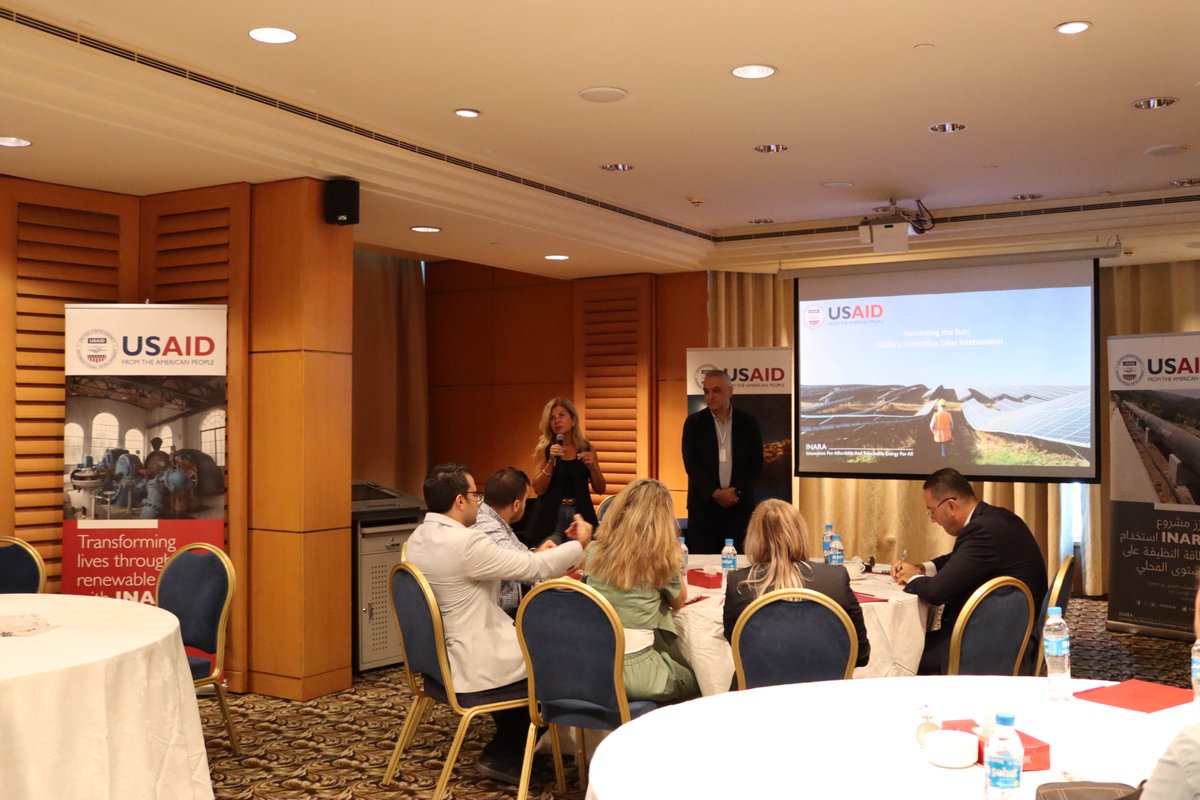 INARALeb's tweet photo. A big thank you to everyone who joined us for INARA’s Energy Innovation Exchange Seminar on September 28, 2023. We had an incredible turnout and stimulating discussions about renewable energy solutions in Lebanon. @wearedtglobal @usaid
#INARA #USAIDLebanon #EnergySolutions https://t.co/cZwkvNzv0w