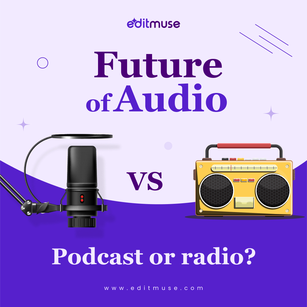 editmuse's tweet image. The audio landscape is evolving, and the debate continues: Will podcasts eventually replace traditional radio? Let's explore the possibilities! 📡🤯
Read Post here: instagram.com/p/CyDzUHhyR11

#podcast #editmuse #podcasts #podcasting #podcaster #podcastlife #podcasters #podcastshow