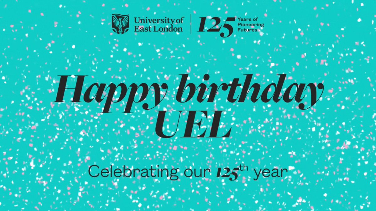 Happy birthday to us! 🎂

On Thursday 6 October 1898, the West Ham Technical Institute was officially opened to the public. Today, we celebrate exactly 125 years of UEL!  #UEL125