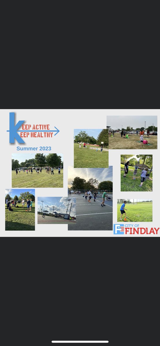 FindlayRec's tweet image. Thank you to everyone who attended our Keep Active Keep Healthy events this summer! If you missed this summers activities, make sure you follow us for more events throughout the winter and our Keep Active Keep Healthy schedule for next summer!