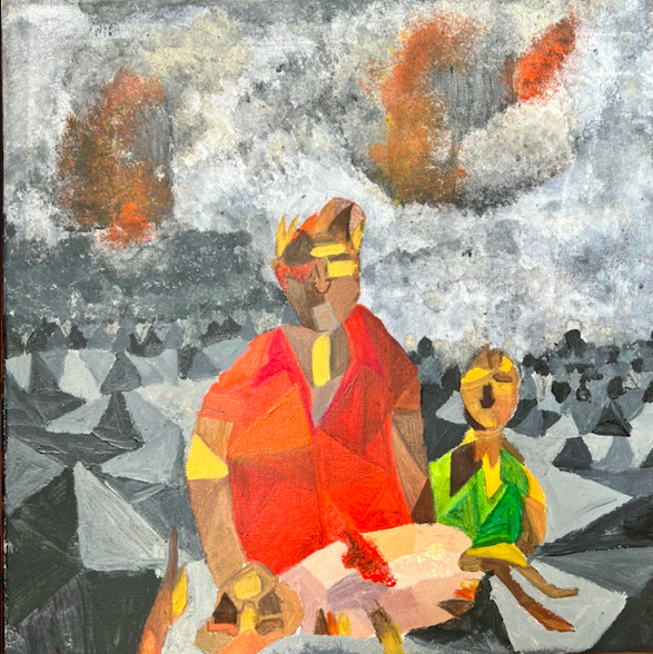 WTCE2022's tweet photo. 12-17 aged category, school entries:

🥈 2nd Place: 

Lotte Maud Mooney (@Fettes_College )

Big applause to all the young artists and storytellers! #WritingContest #Prizes #CreativeContest #ArtCompetition #YoungTalent #CreativeMinds #WarThroughChildrensEyes https://t.co/EX2tak38b1