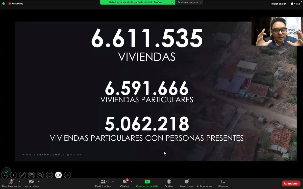 Junto a @Construpositivo analizamos los resultados del #CensoEcuador2022🇪🇨sobre los indicadores que impactan directamente en el sector de la construcción 🏗️del país.

Con información actualizada y de calidad, las empresas pueden tomar mejores decisiones en sus inversiones.