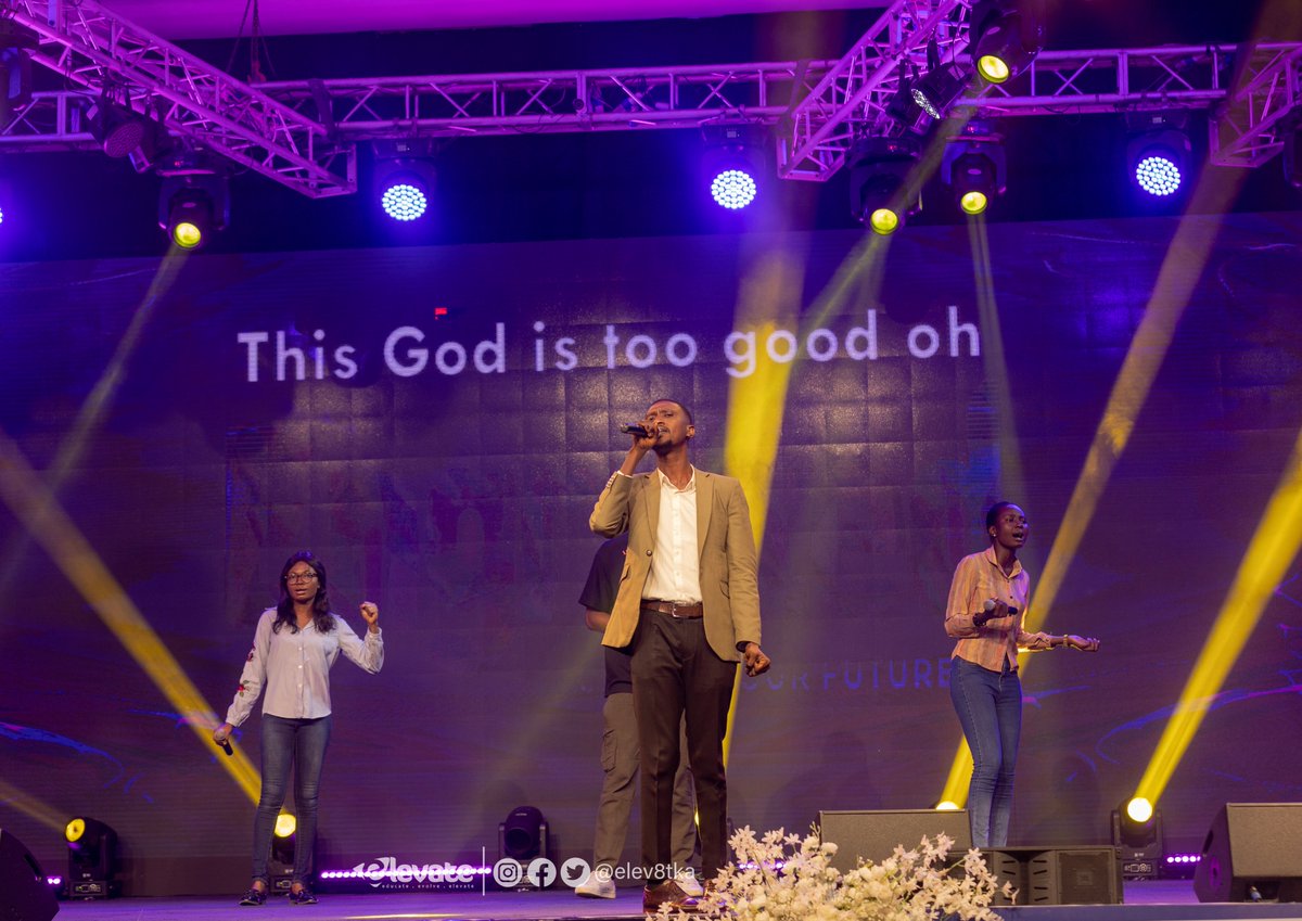 elev8tka's tweet photo. "The phrase 'This God Is Too Good Oh' resonated with every individual who participated in the Elevate Youth Conference. #Engrafted #ElevateYouthConference #elev8tka" https://t.co/3ZMK6Jfleg
