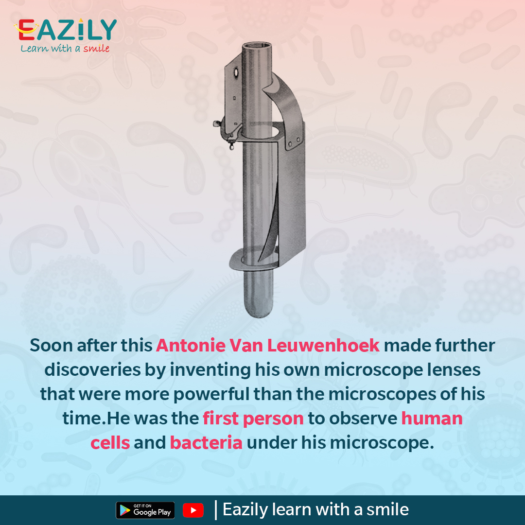 Eazily_learn's tweet photo. Let's learn about the discovery of the human Cell. https://t.co/RqBdyhFJig