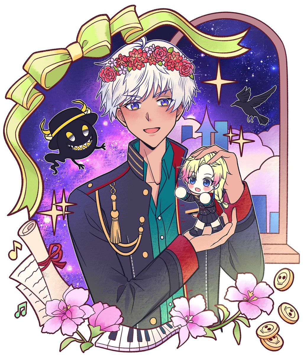 Happy birthday to me🥳💖✨

#obeyme #ObeyMeNightbringer 
#obeymemammon #obeymemc